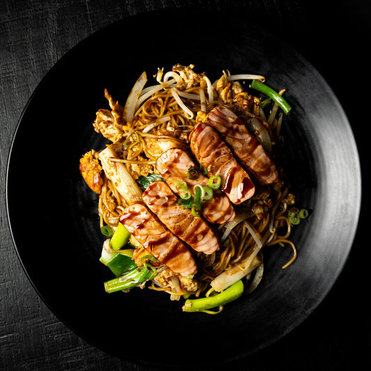 Yakisoba - Saumon grillé